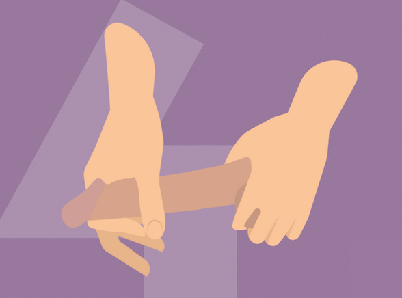 como estirar correctamente o pene para aumentar